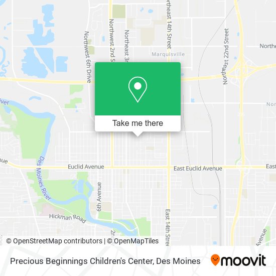 Mapa de Precious Beginnings Children's Center