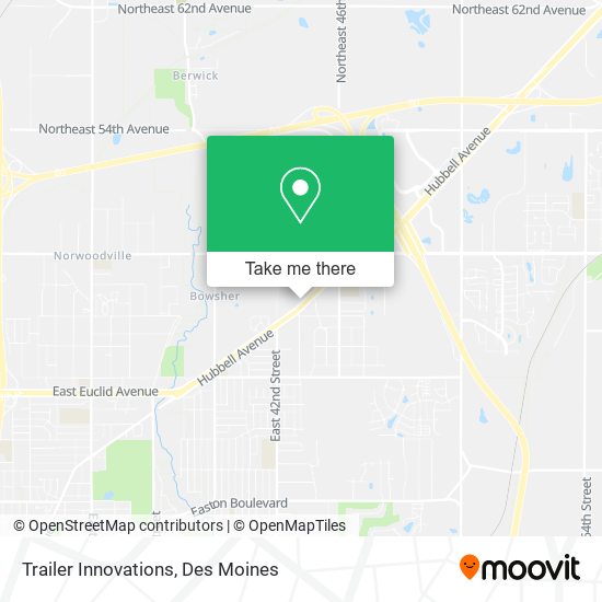 Trailer Innovations map