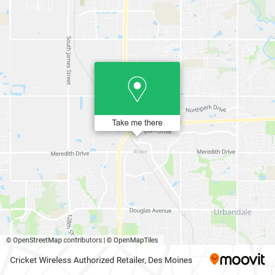 Cricket Wireless Authorized Retailer map