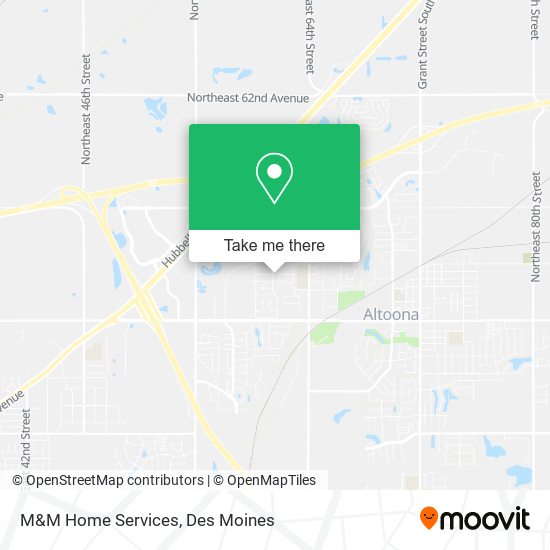 Mapa de M&M Home Services