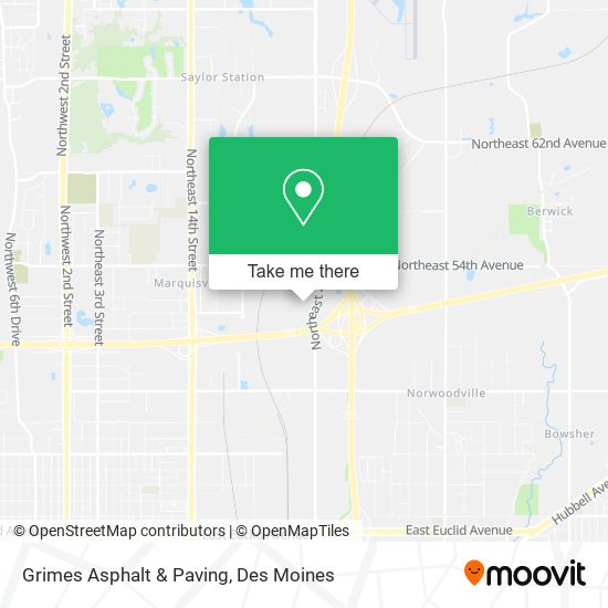 Mapa de Grimes Asphalt & Paving