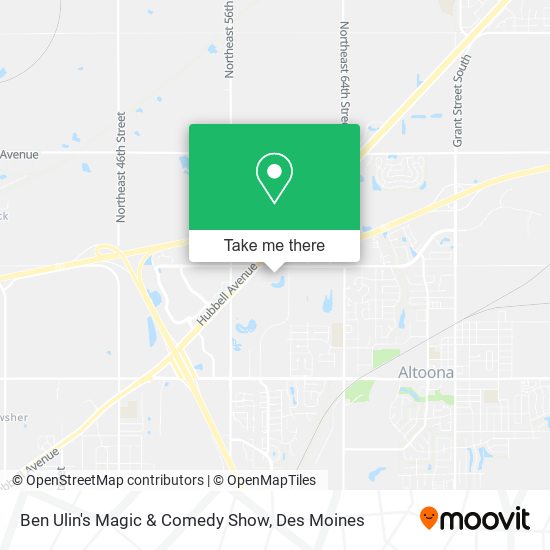 Ben Ulin's Magic & Comedy Show map