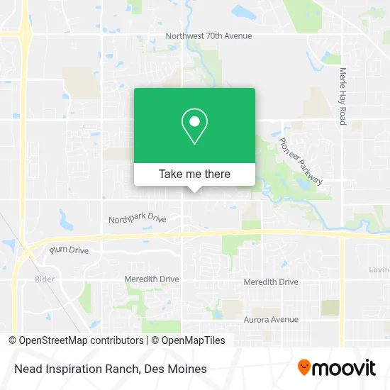 Nead Inspiration Ranch map