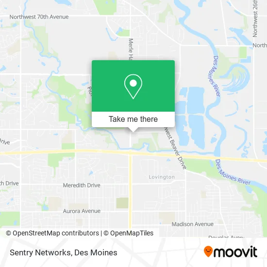Sentry Networks map