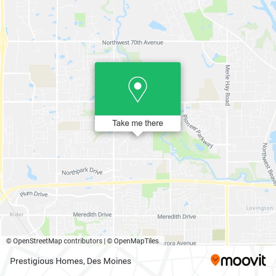 Mapa de Prestigious Homes