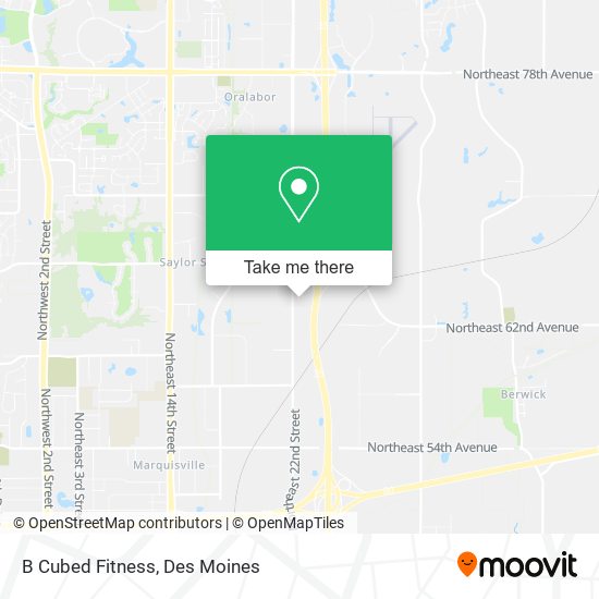 B Cubed Fitness map