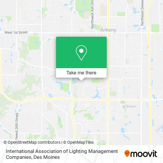 International Association of Lighting Management Companies map