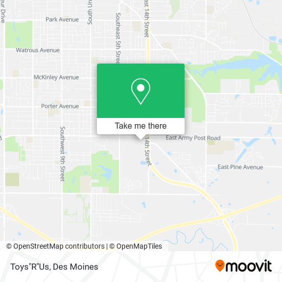 Mapa de Toys"R"Us