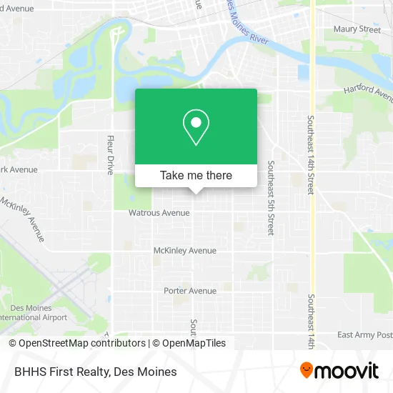 BHHS First Realty map