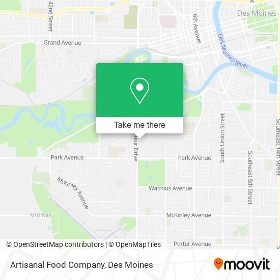 Mapa de Artisanal Food Company