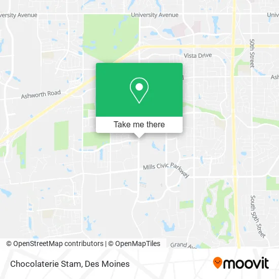Chocolaterie Stam map