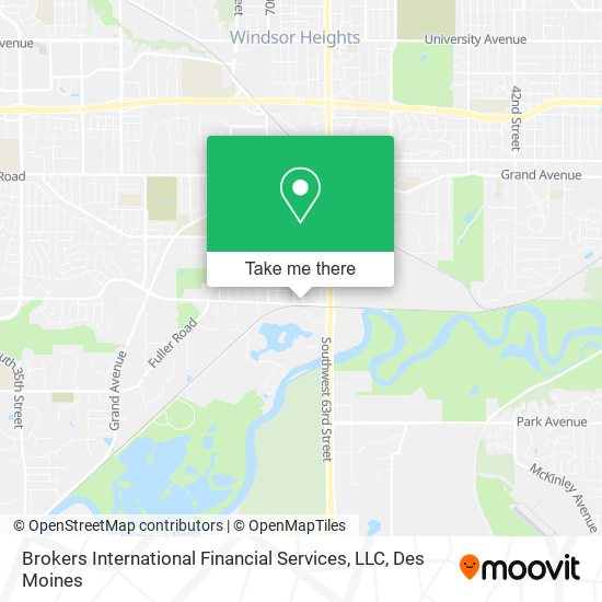 Mapa de Brokers International Financial Services, LLC