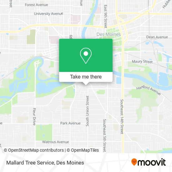 Mallard Tree Service map