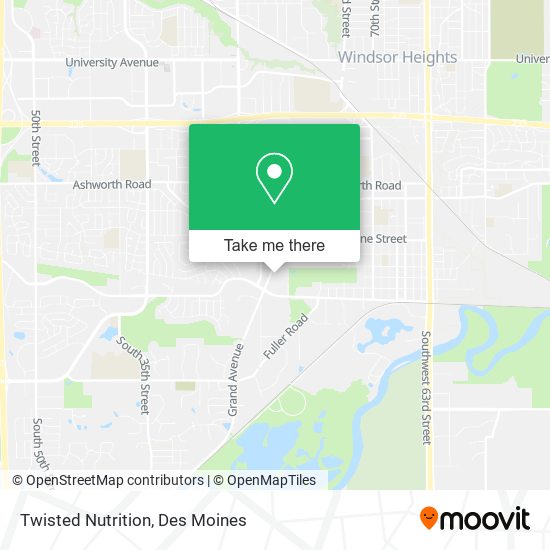 Twisted Nutrition map