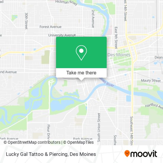 Lucky Gal Tattoo & Piercing map