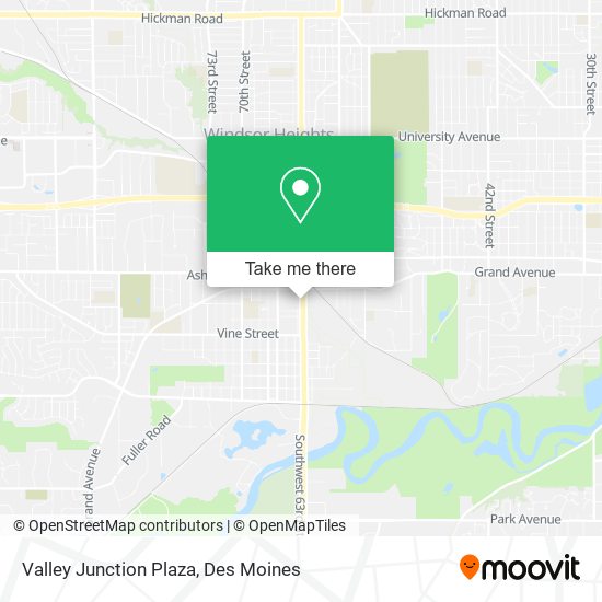Mapa de Valley Junction Plaza