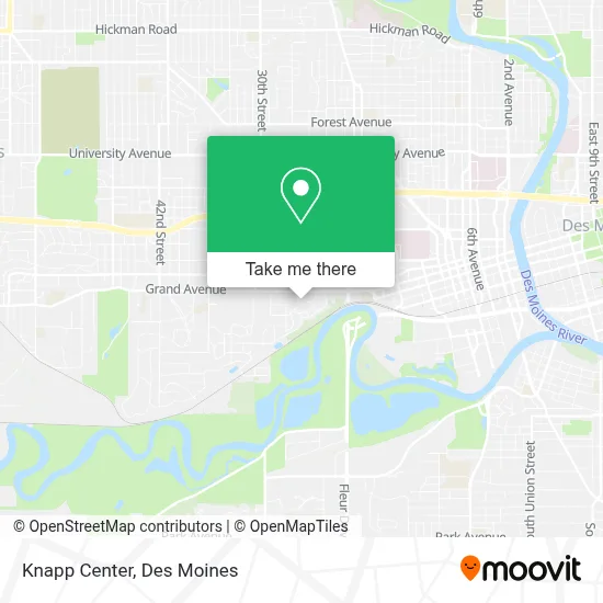 Knapp Center map