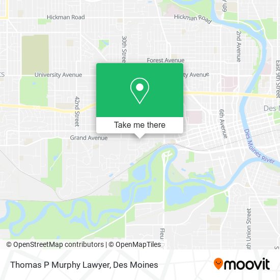 Thomas P Murphy Lawyer map