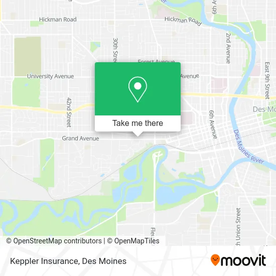 Keppler Insurance map