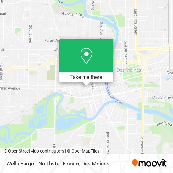 Wells Fargo - Northstar Floor 6 map