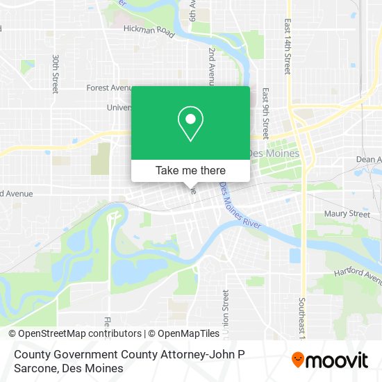 Mapa de County Government County Attorney-John P Sarcone