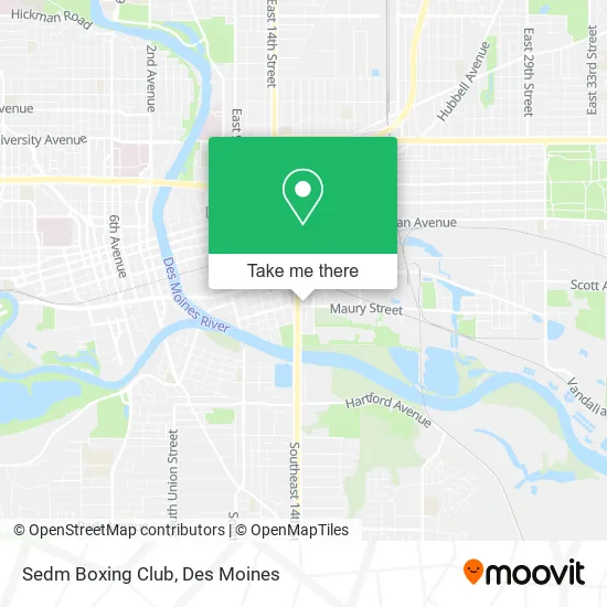 Sedm Boxing Club map