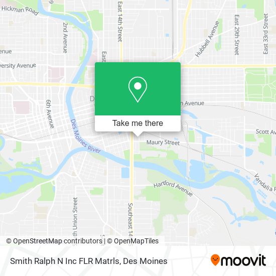 Smith Ralph N Inc FLR Matrls map