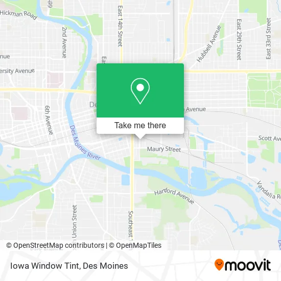 Iowa Window Tint map