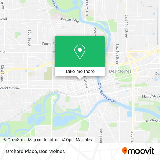 Mapa de Orchard Place
