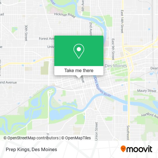 Mapa de Prep Kings