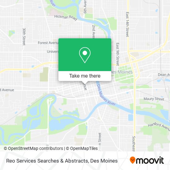 Reo Services Searches & Abstracts map