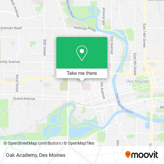 Mapa de Oak Academy