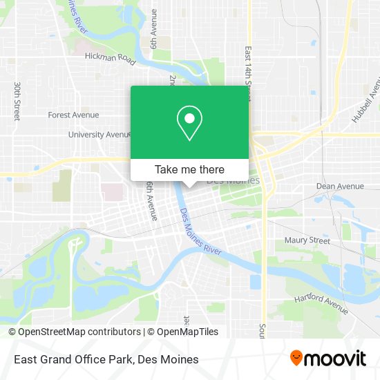 East Grand Office Park map