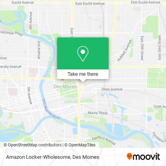 Amazon Locker-Wholesome map
