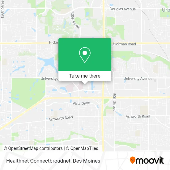 Healthnet Connectbroadnet map
