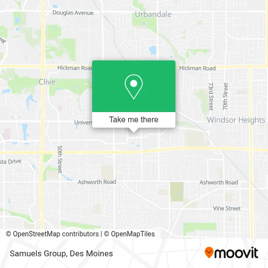Samuels Group map