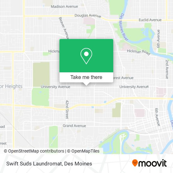 Mapa de Swift Suds Laundromat