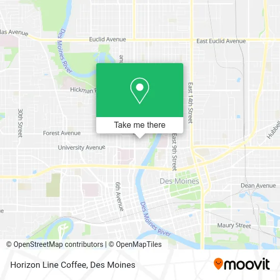 Horizon Line Coffee map