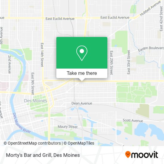 Morty's Bar and Grill map