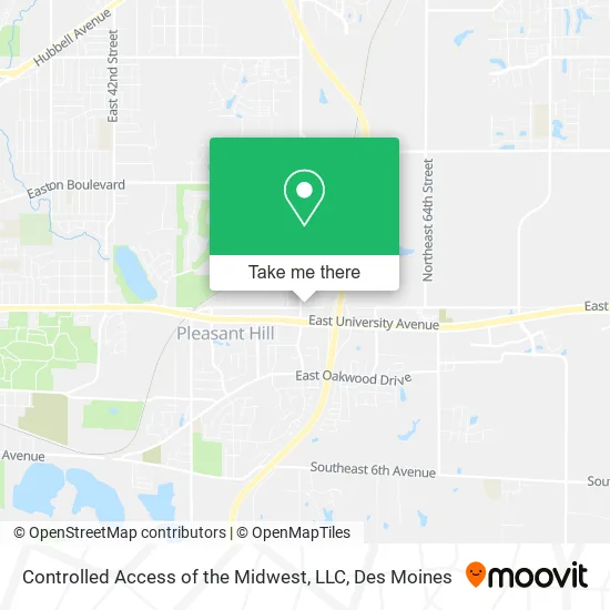 Controlled Access of the Midwest, LLC map