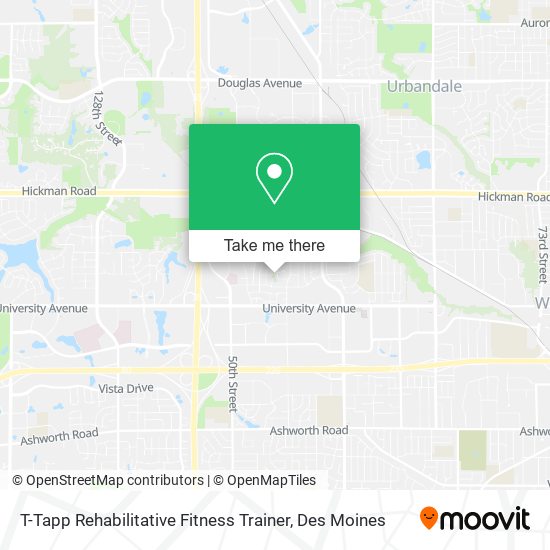 T-Tapp Rehabilitative Fitness Trainer map