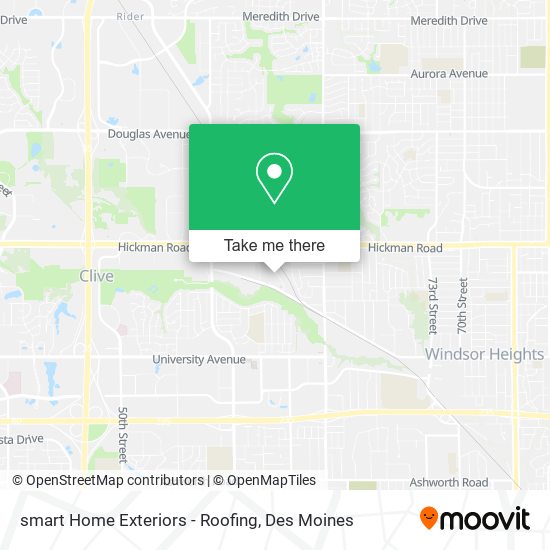 Mapa de smart Home Exteriors - Roofing