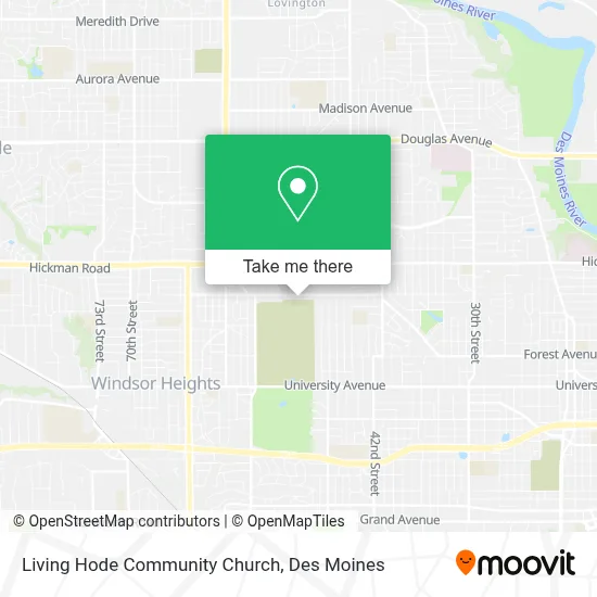 Living Hode Community Church map