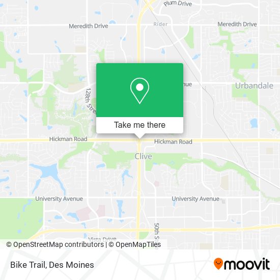 Bike Trail map