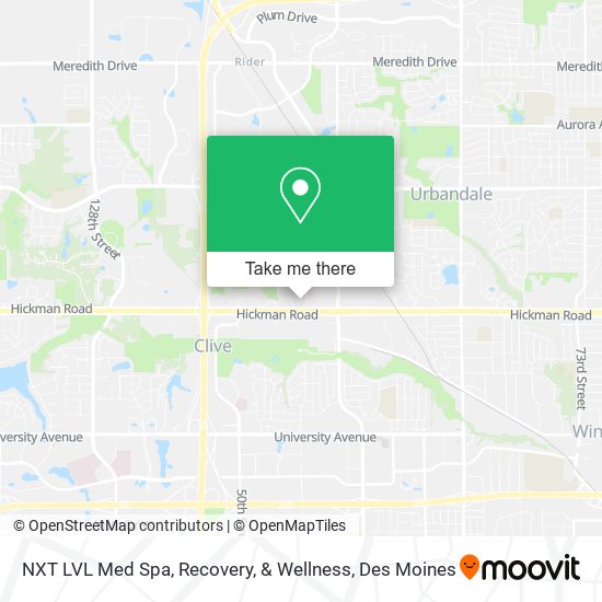 NXT LVL Med Spa, Recovery, & Wellness map