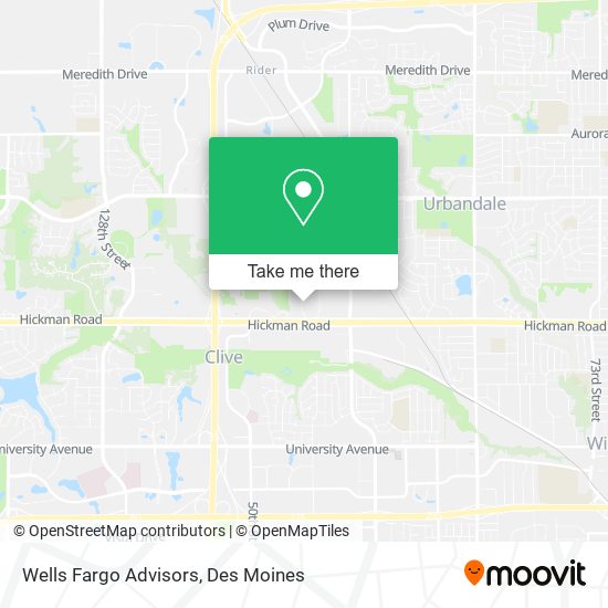 Wells Fargo Advisors map