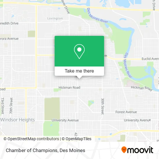 Chamber of Champions map