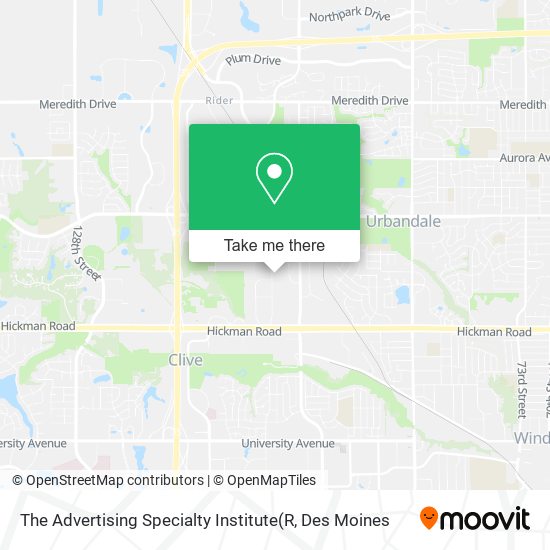 Mapa de The Advertising Specialty Institute