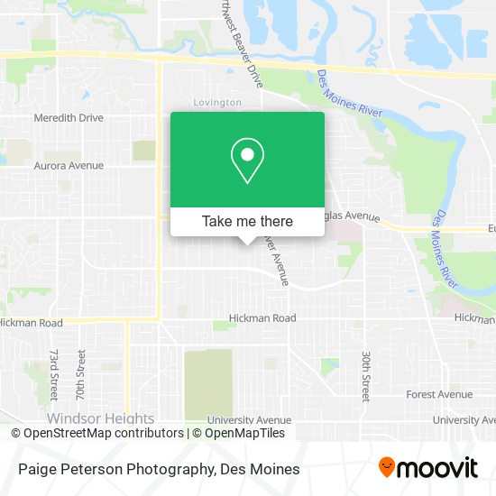 Paige Peterson Photography map