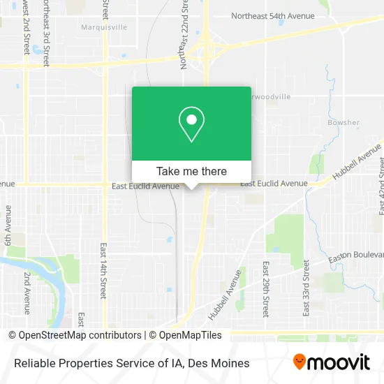 Reliable Properties Service of IA map